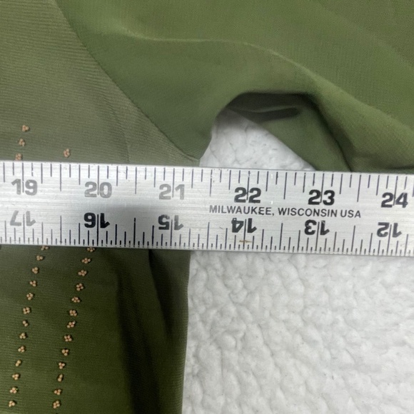 Women’s 3X-Large Fabiola Green Sequins Pattern Top - Picture 13 of 13